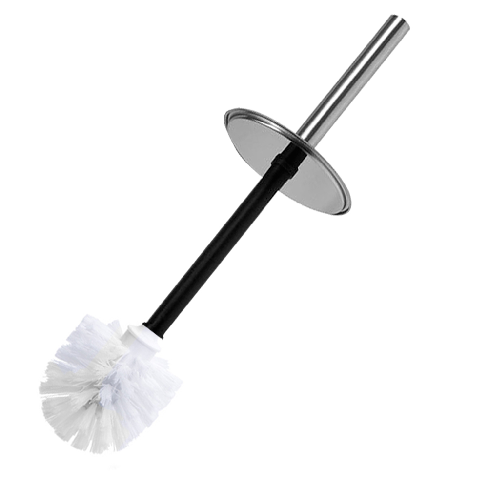 Toilettenbürste mit Behälter Edelstahl – Bild 2