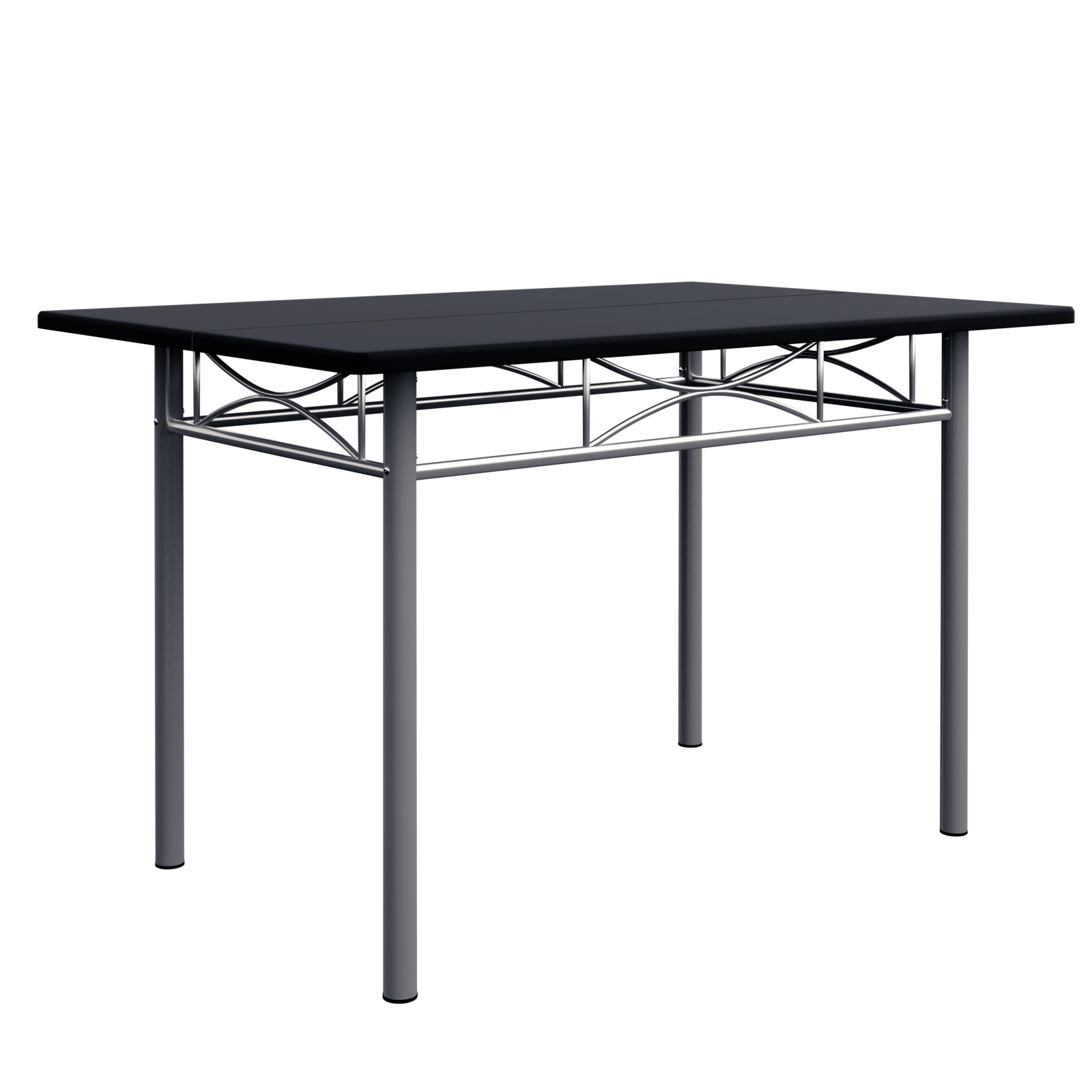 Sitzgruppe Paul 5-tlg Schwarz – Bild 2