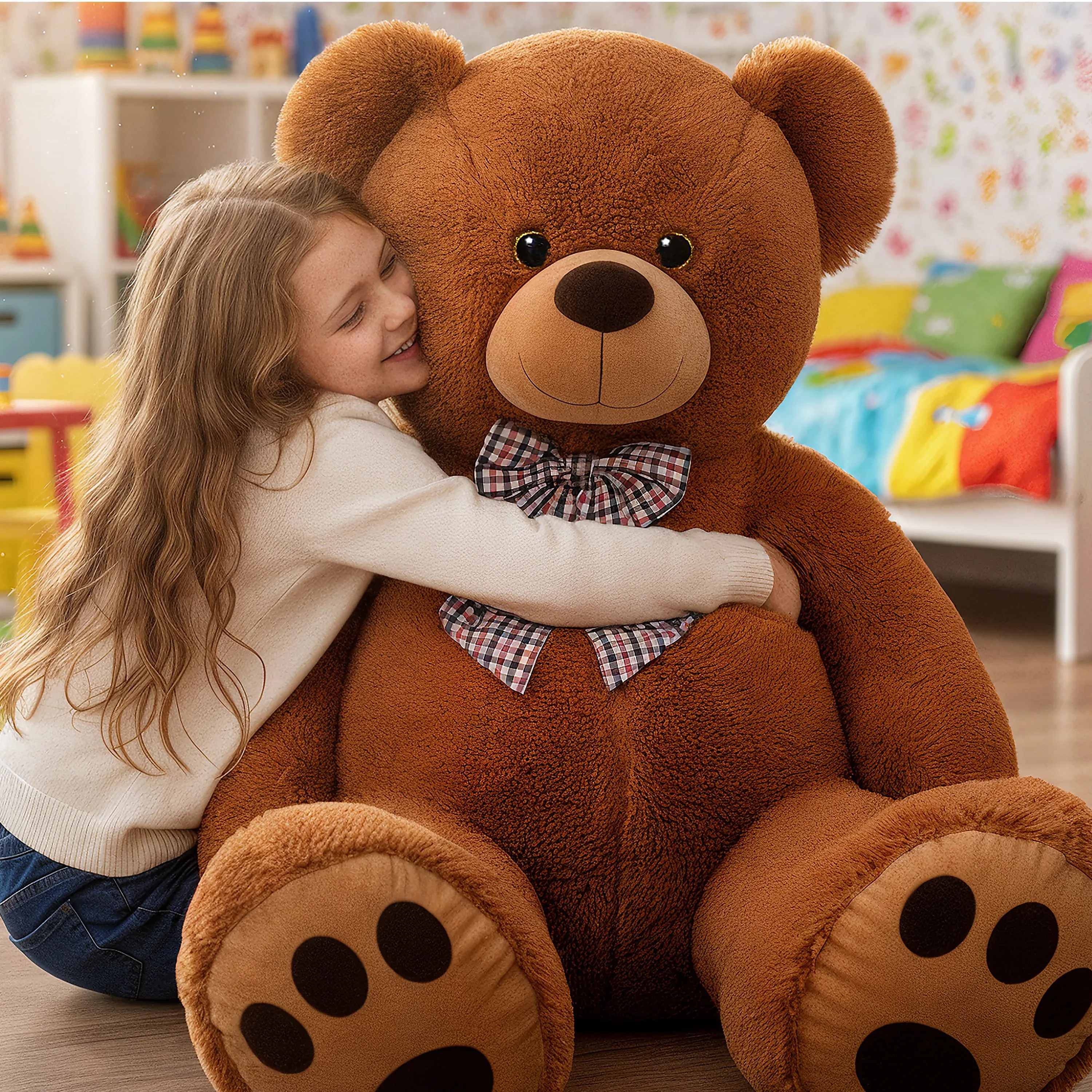 Plüschtier Teddybär XXXL Braun 175cm Plüschtier Teddybär XXXL Braun 175cm