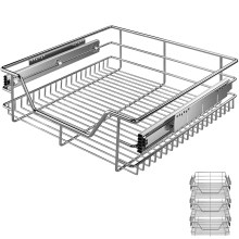 Teleskopschublade 3er-Set 50cm Schrankbreite Außenmaß Teleskopschublade 3er-Set 50cm Schrankbreite Außenmaß