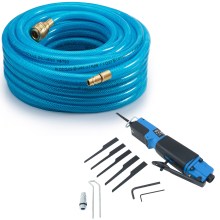 Druckluftschlauch 20m + Druckluft-Karosseriesäge Druckluftschlauch 20m + Druckluft-Karosseriesäge