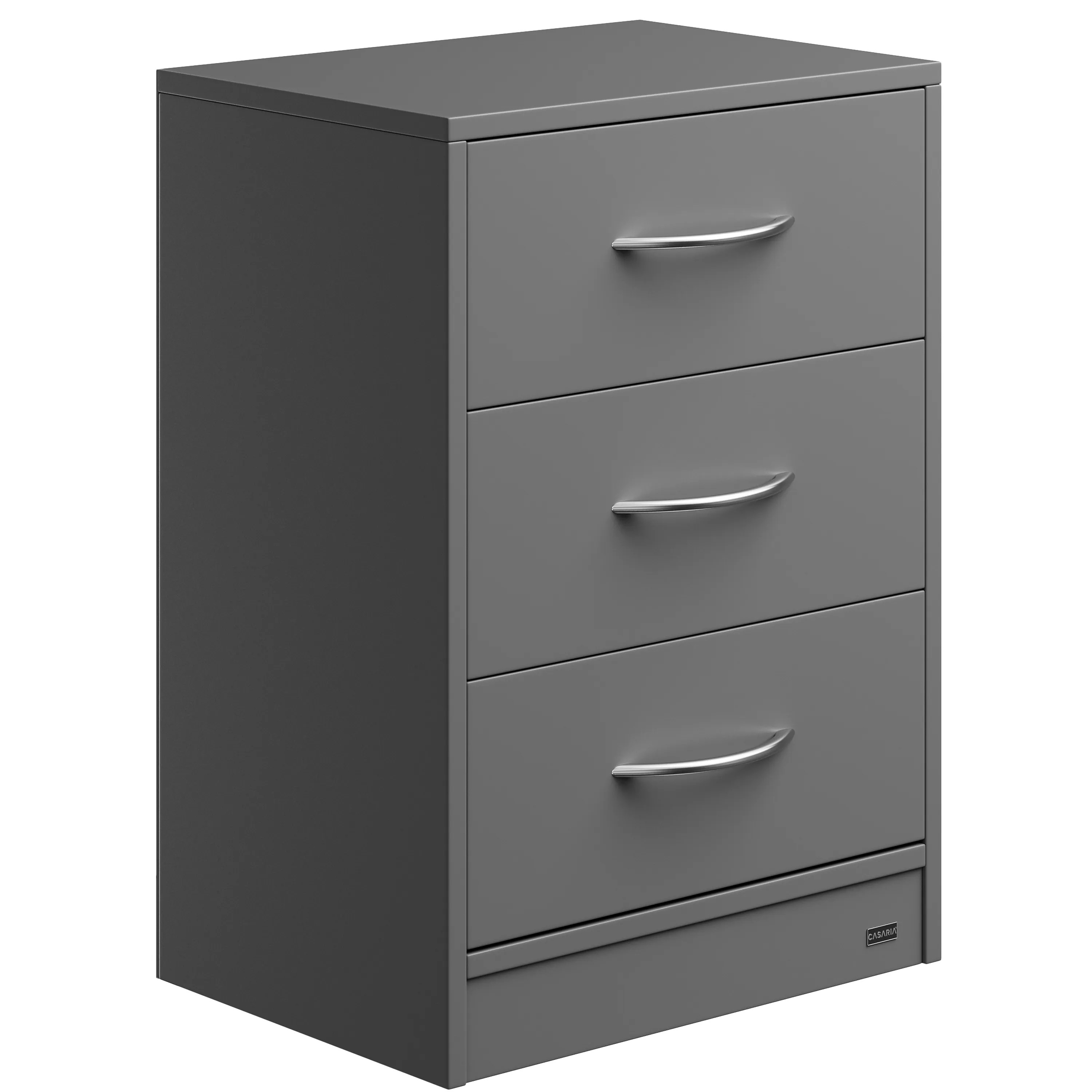 Nachttisch Eloise Anthrazit 54x39x28cm Nachttisch Eloise Anthrazit 54x39x28cm