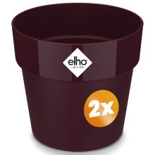 Blumentopf 2er-Set Maulbeere 16x15cm 2L Blumentopf 2er-Set Maulbeere 16x15cm 2L