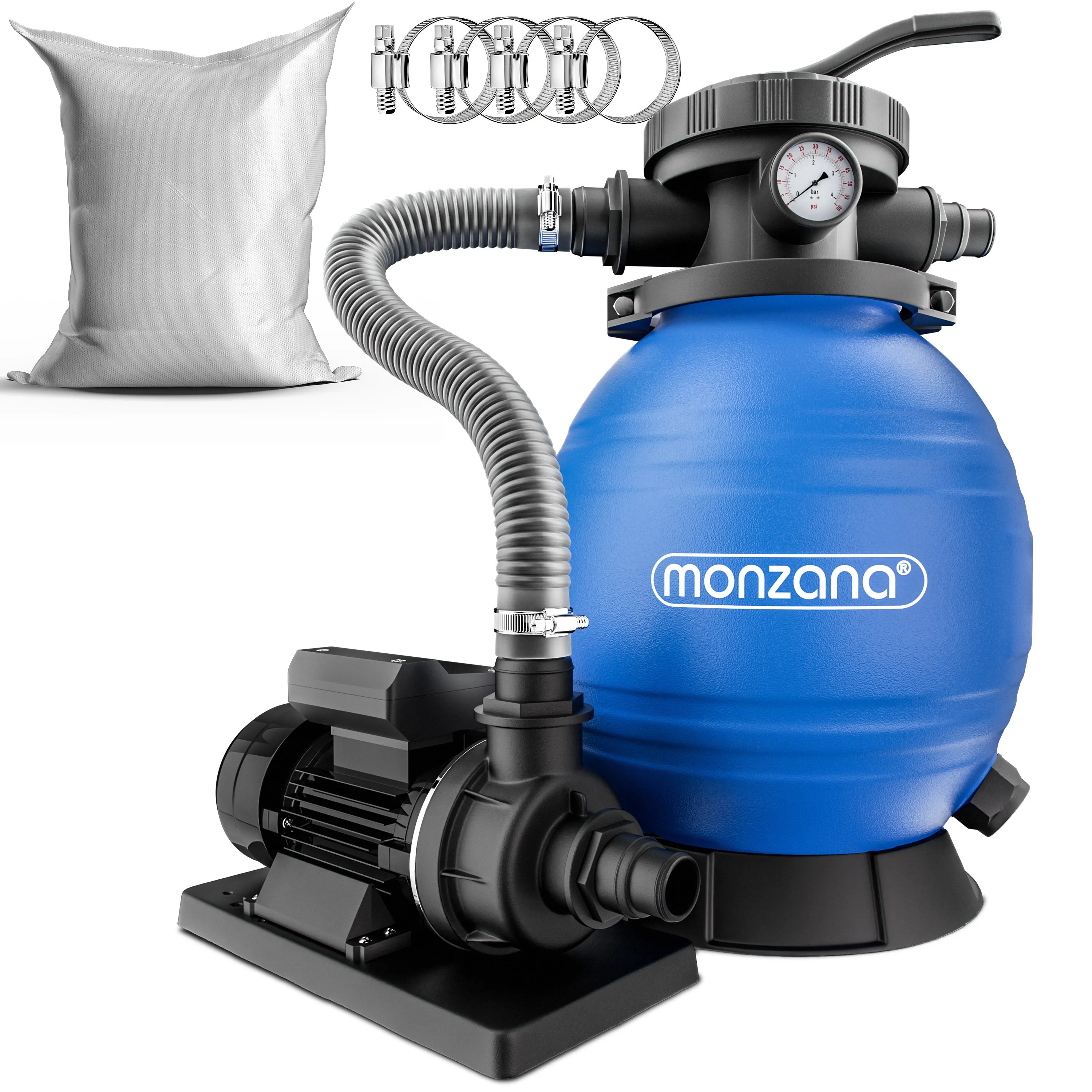 Sandfilteranlage 10200 L/h inkl Filterglas Sandfilteranlage 10200 L/h inkl Filterglas