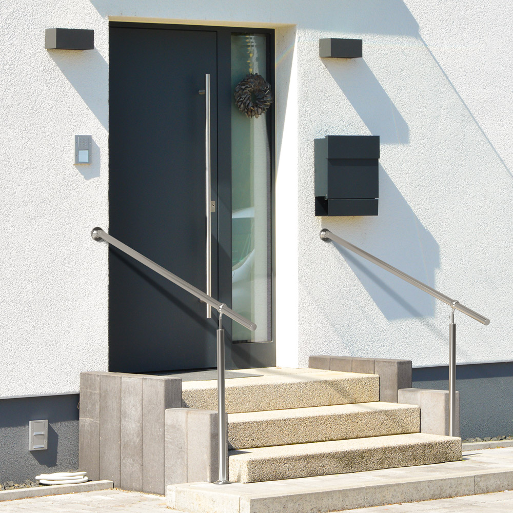 Eingangsgeländer Edelstahl 160cm – Bild 2