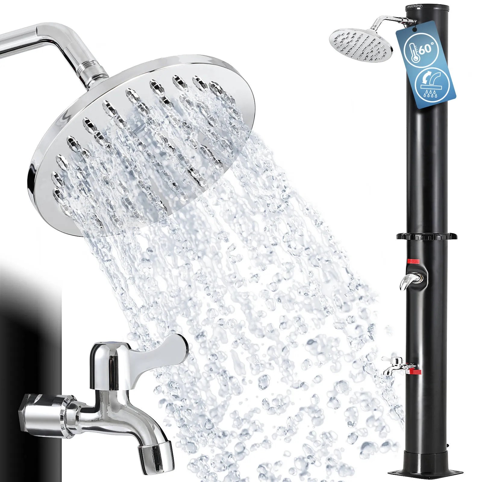 Solardusche 20L Schwarz Solardusche 20L Schwarz