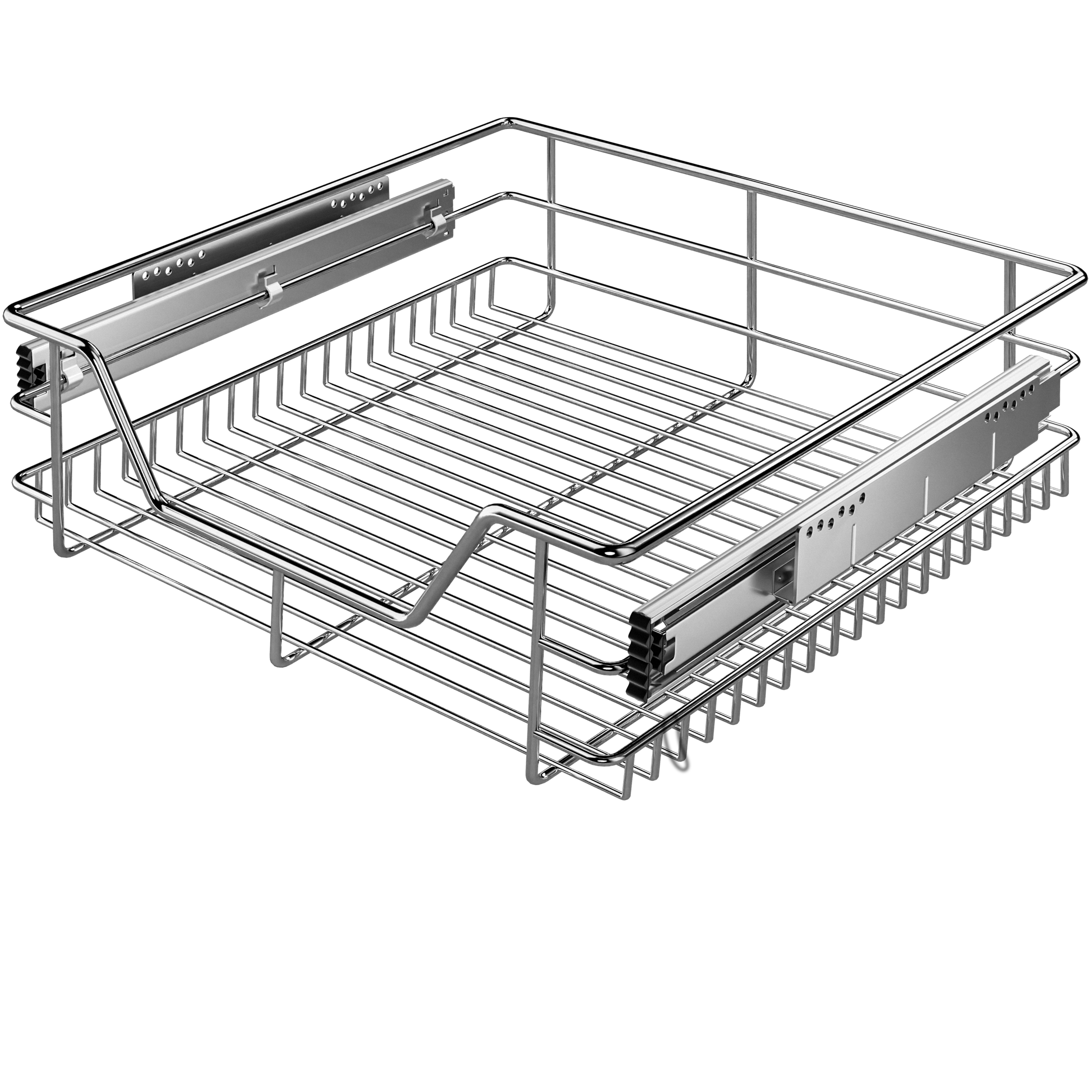 Teleskopschublade 4er-Set 50cm Schrankbreite Außenmaß – Bild 2