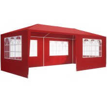 Festzelt Rimini Rot 3x6m UV-Schutz 50+ Festzelt Rimini Rot 3x6m UV-Schutz 50+