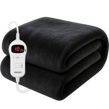 Heizdecke Coral Fleece Anthrazit 180x130ccm Heizdecke Coral Fleece Anthrazit 180x130ccm