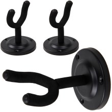 Wandhalter 3er-Set gepolstert für Gitarren, Bass, Skateboard, Longboard Wandhalter 3er-Set gepolstert für Gitarren, Bass, Skateboard, Longboard