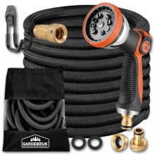 Gartenschlauch Schwarz 30m flexibel Gartenschlauch Schwarz 30m flexibel