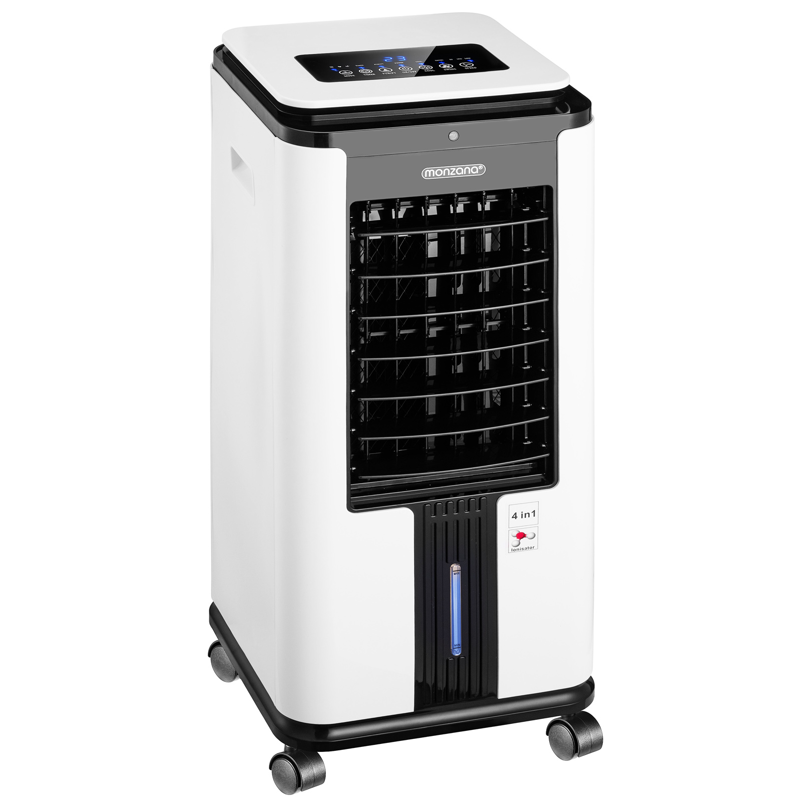 Mobiles Klimagerät Weiß/Schwarz 7L Mobiles Klimagerät Weiß/Schwarz 7L