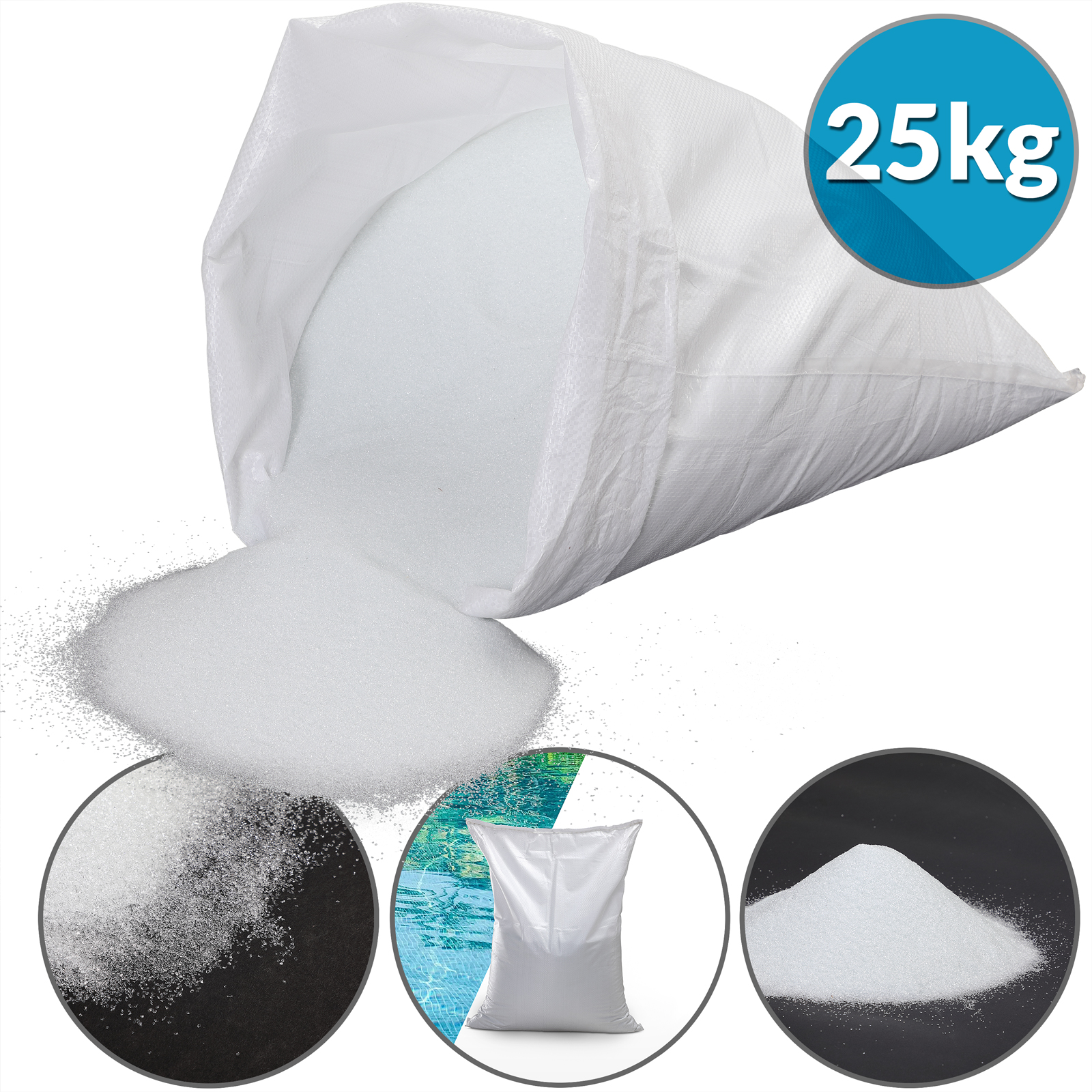 Filterglas Granulat für Sandfilter 25kg – Bild 2