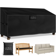 Abdeckplane Gartenbank Anthrazit 163x66x63/89cm 9100mm Wassersäule Abdeckplane Gartenbank Anthrazit 163x66x63/89cm 9100mm Wassersäule