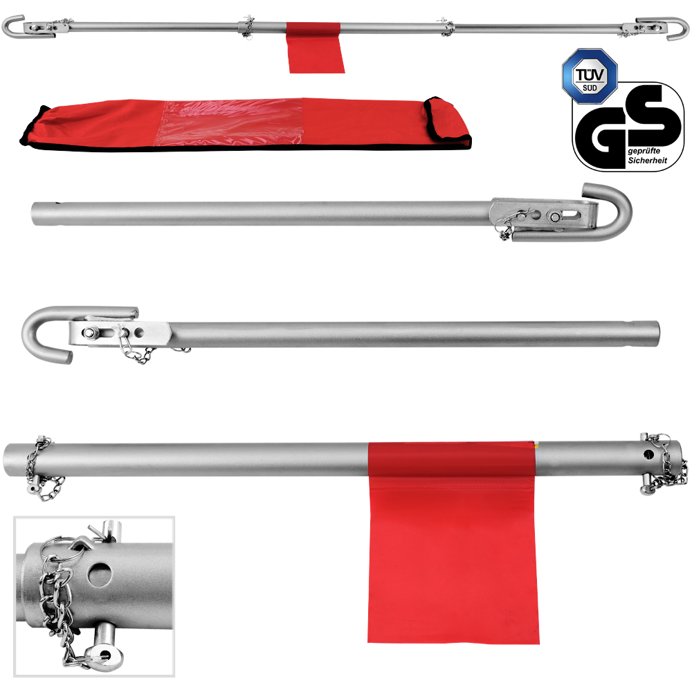 Sicherheits-Abschleppstange 2t 3-tlg – Bild 2
