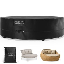 Abdeckplane Sonneninsel Anthrazit Ø236x67cm 9100mm Wassersäule Abdeckplane Sonneninsel Anthrazit Ø236x67cm 9100mm Wassersäule