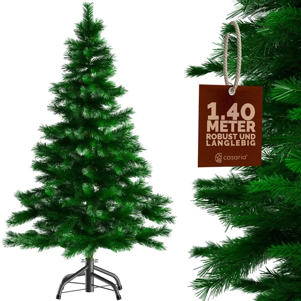 Künstlicher Weihnachtsbaum 140cm PE / PVC realistische Optik mit Metallständer Künstlicher Weihnachtsbaum 140cm PE / PVC realistische Optik mit Metallständer