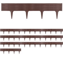 Beeteinfassung 2er-Set Braun 7,8m Beeteinfassung 2er-Set Braun 7,8m