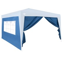 Seitenwände Faltpavillon 2er-Set Blau 3x2m Seitenwände Faltpavillon 2er-Set Blau 3x2m