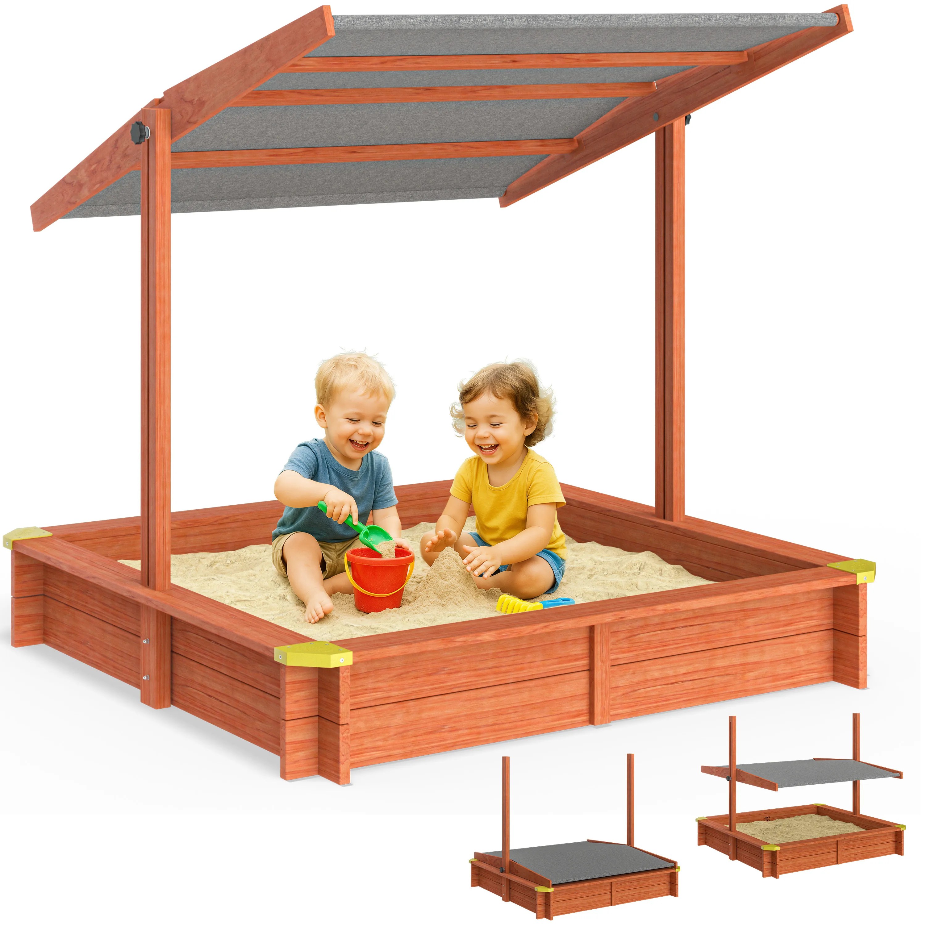 Sandkasten Max 140x140cm UV-Schutz 50+ Sandkasten Max 140x140cm UV-Schutz 50+