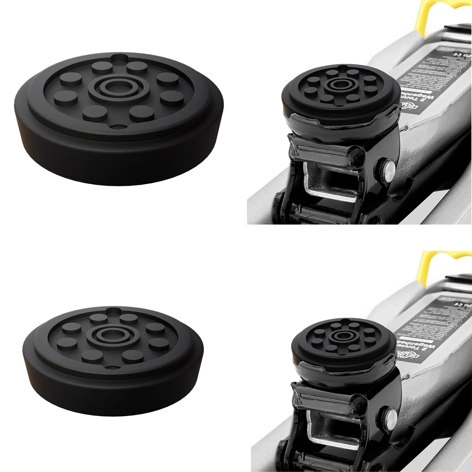 Gummiauflage Wagenheber 2er-Set groß/klein Gummiauflage Wagenheber 2er-Set groß/klein