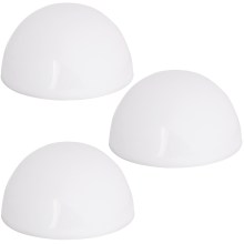 LED Solarleuchte 3er-Set halbrund LED Solarleuchte 3er-Set halbrund