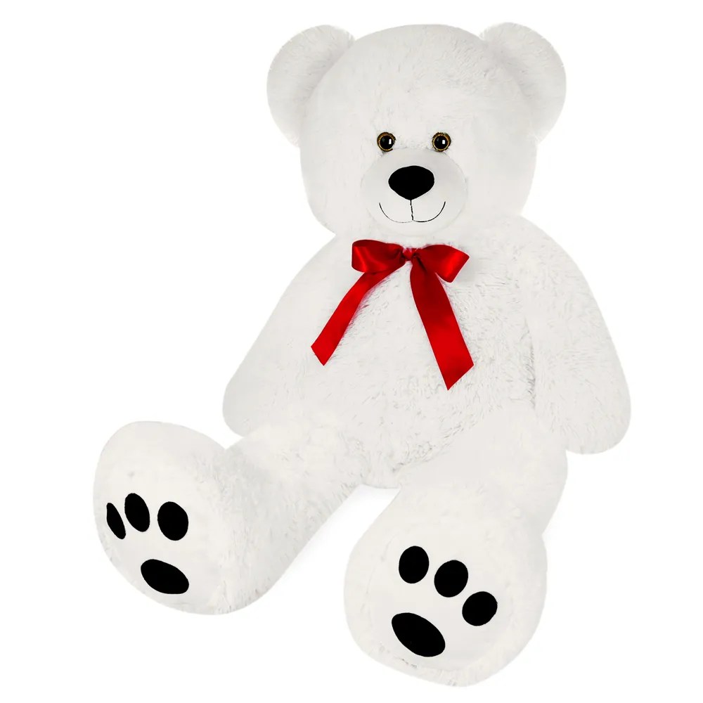 Plüschtier Teddybär XXL Weiß 150cm – Bild 2