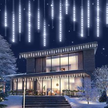 Lichterkette Weihnachten Diamantenregen Kaltweiß Lichterkette Weihnachten Diamantenregen Kaltweiß