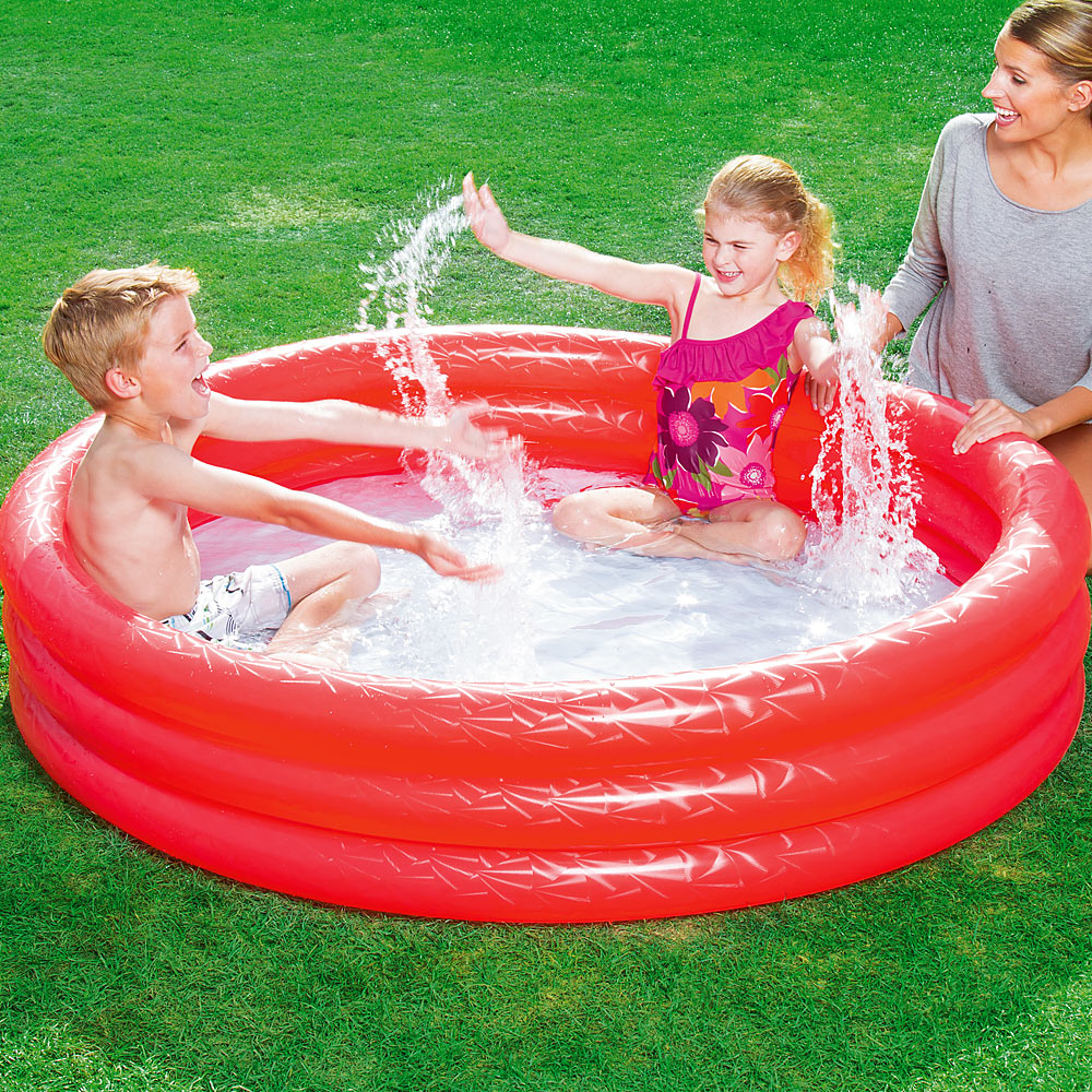KiddiePool Embossing Rot Ø183cm – Bild 2