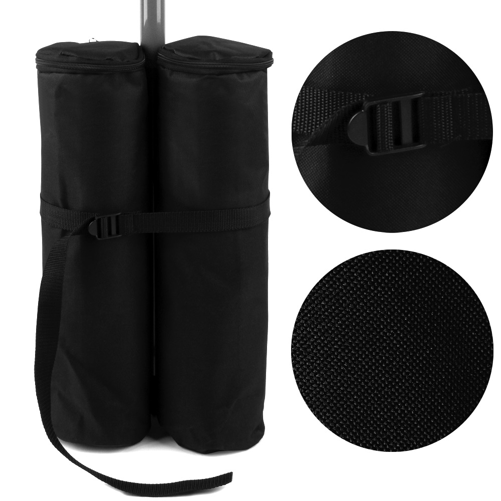 Pavillon Standsicherung 4er-Set Schwarz – Bild 2