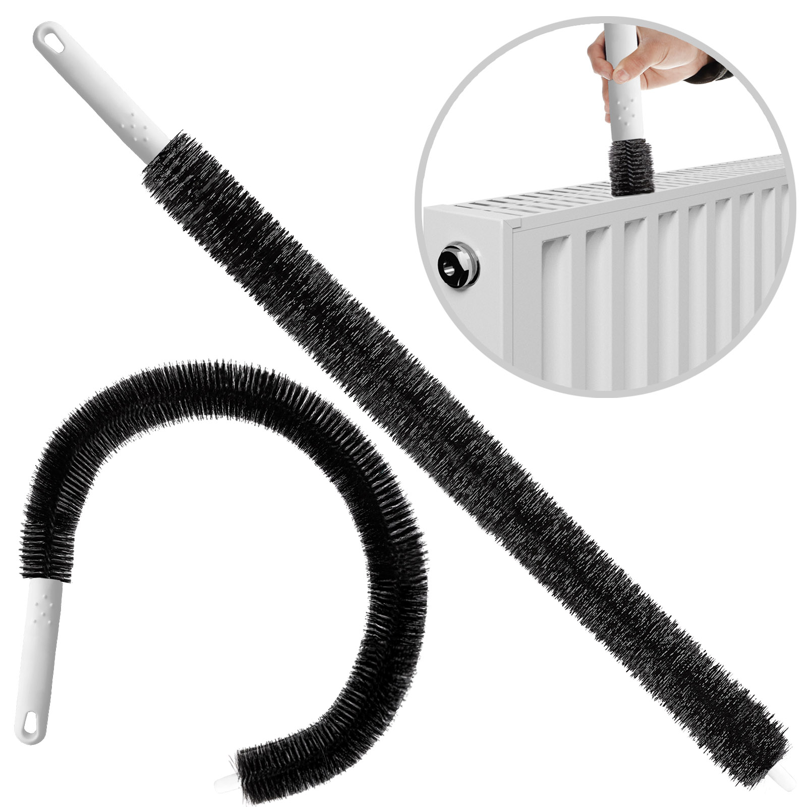 Flexible Heizkörperbürste – Bild 2