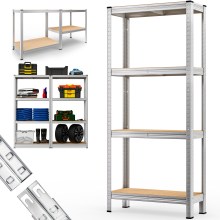 Schwerlastregal 170x75x30cm verzinkt 280kg Schwerlastregal 170x75x30cm verzinkt 280kg