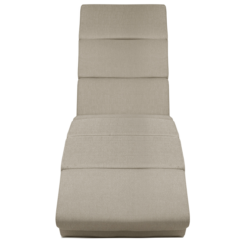 Relaxliege London Sand mit Massage- & Heizfunktion – Bild 2