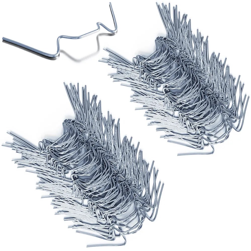 Gewächshausklammern 100er-Set verzinkt Gewächshausklammern 100er-Set verzinkt