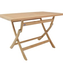 Gartentisch Sunrise 120x70x75cm Teakholz klappbar Gartentisch Sunrise 120x70x75cm Teakholz klappbar