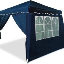 Faltpavillon Capri Blau 3x3m inkl 4 Seitenwänden UV-Schutz 50+ Faltpavillon Capri Blau 3x3m inkl 4 Seitenwänden UV-Schutz 50+