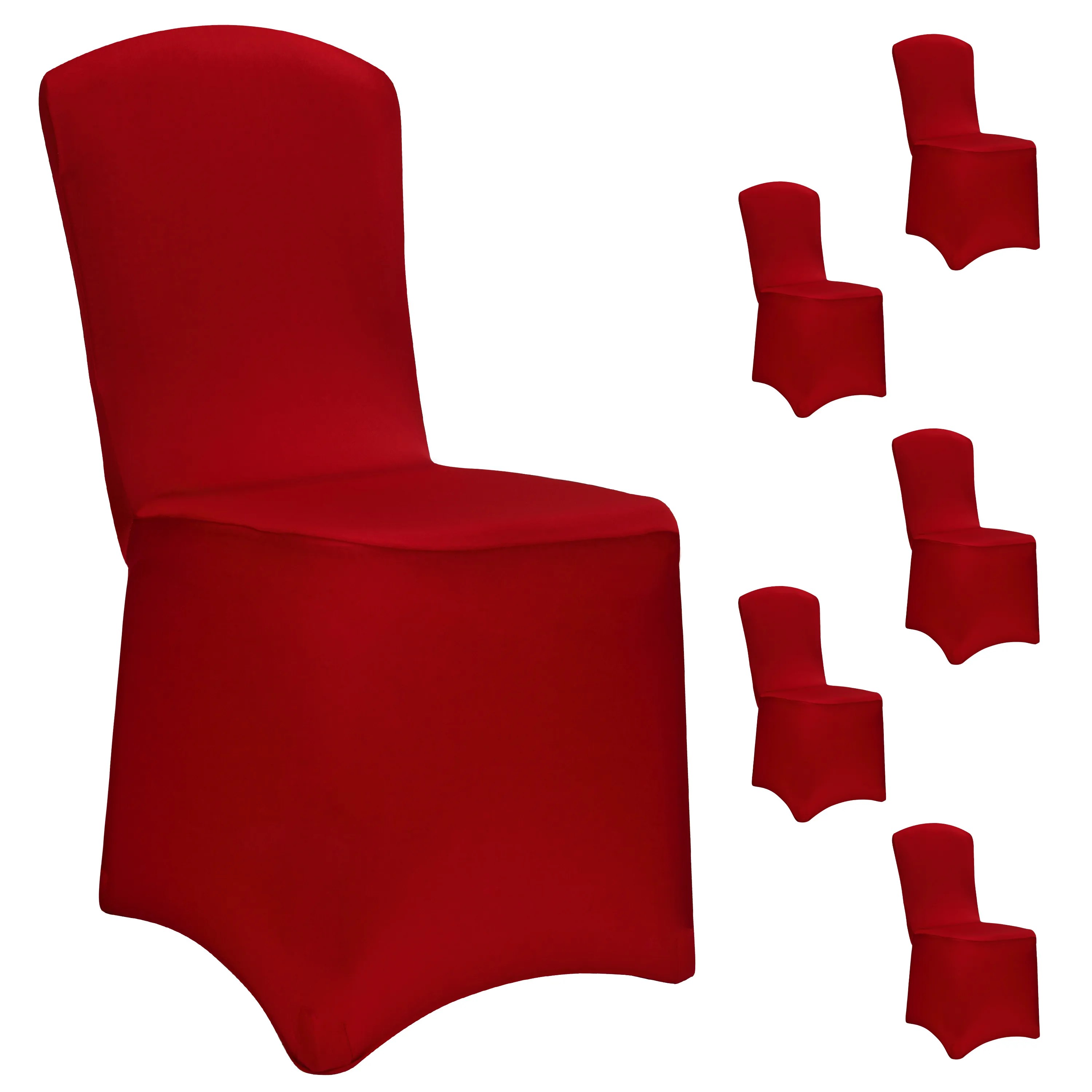 Stuhlhusse 6er-Set Bordeaux OEKO-TEX® Stuhlhusse 6er-Set Bordeaux OEKO-TEX®