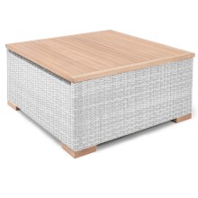 Polyrattan Tisch Havanna Weiß/Grau Polyrattan Tisch Havanna Weiß/Grau
