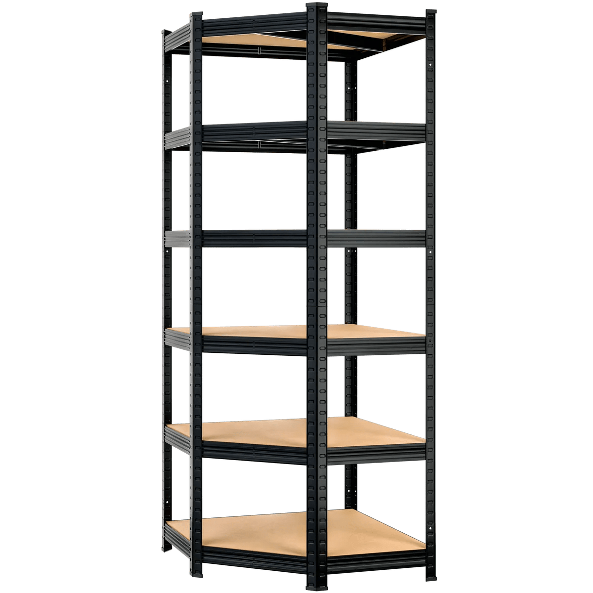 Schwerlasteckregal 180x70x40cm Schwarz 875kg Schwerlasteckregal 180x70x40cm Schwarz 875kg