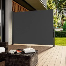 Seitenmarkise Nosara Anthrazit 160x300cm ausziehbar Seitenmarkise Nosara Anthrazit 160x300cm ausziehbar