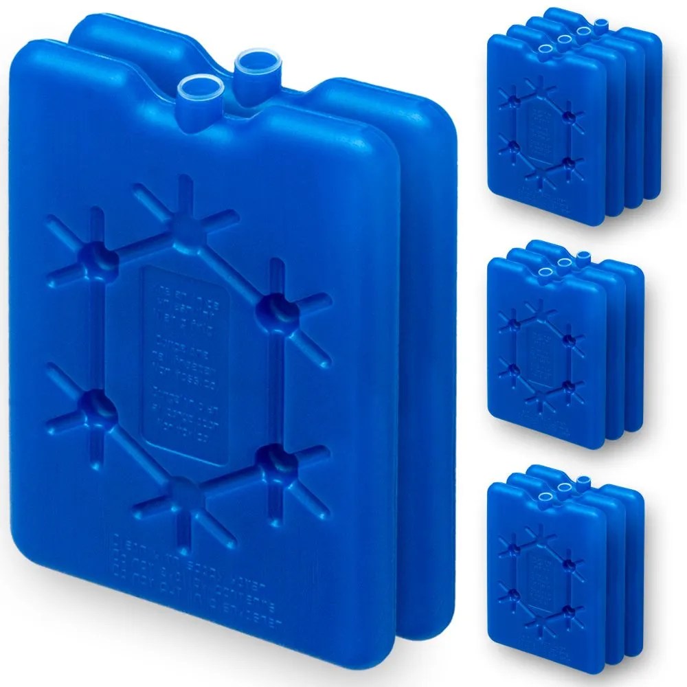 Kühlakkus 12er-Set Blau 16,5x11x1,5cm Kühlakkus 12er-Set Blau 16,5x11x1,5cm