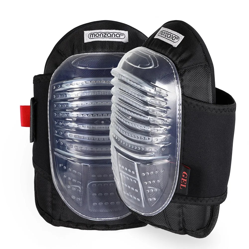 Gel Knieschoner 1 Paar Schwarz Gel Knieschoner 1 Paar Schwarz