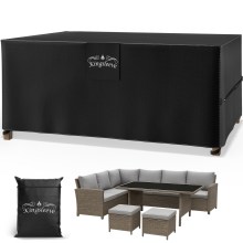 Abdeckplane Sitzgruppe Anthrazit 242x162x100cm 9100mm Wassersäule Abdeckplane Sitzgruppe Anthrazit 242x162x100cm 9100mm Wassersäule