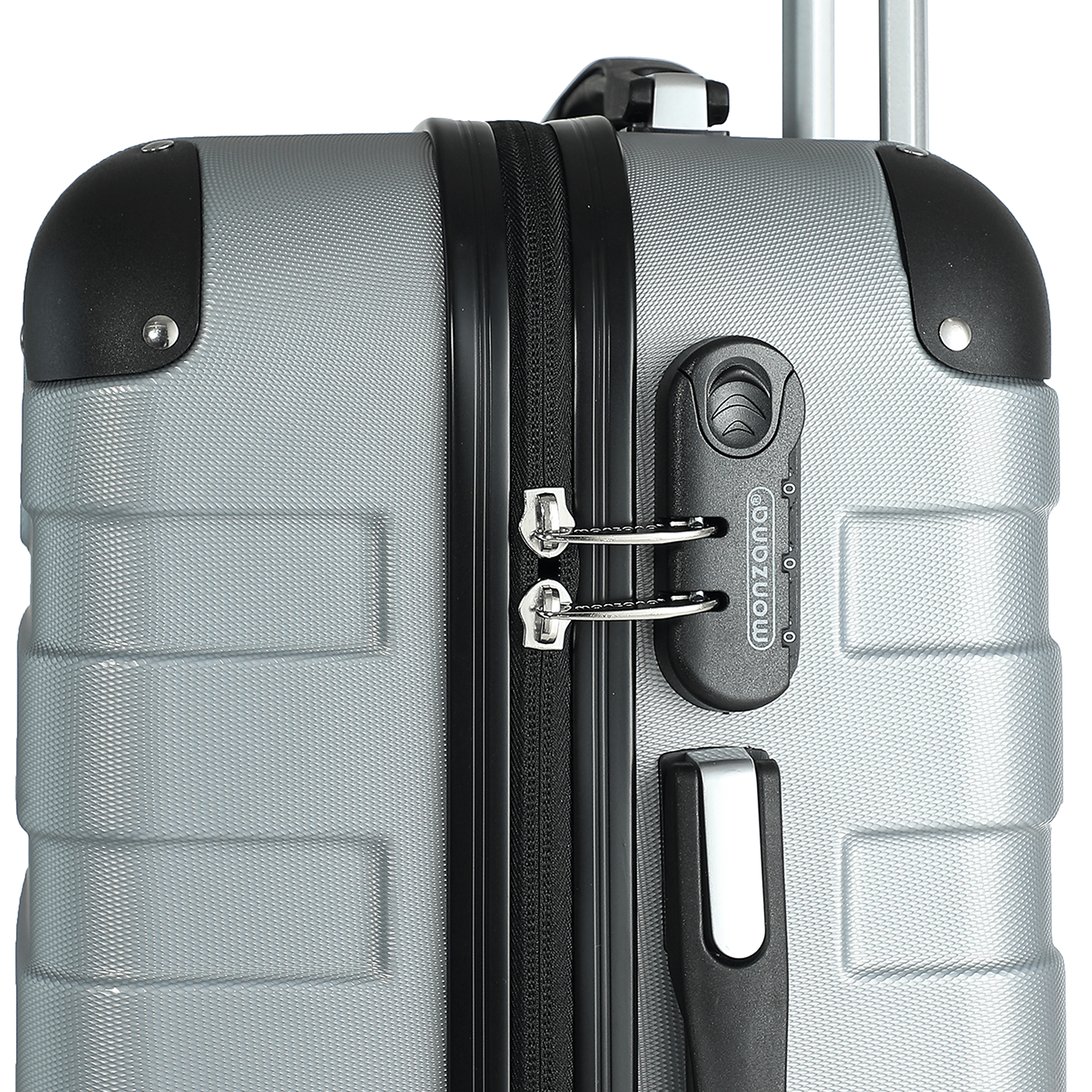 Hartschalenkoffer Essential XL Silber – Bild 2