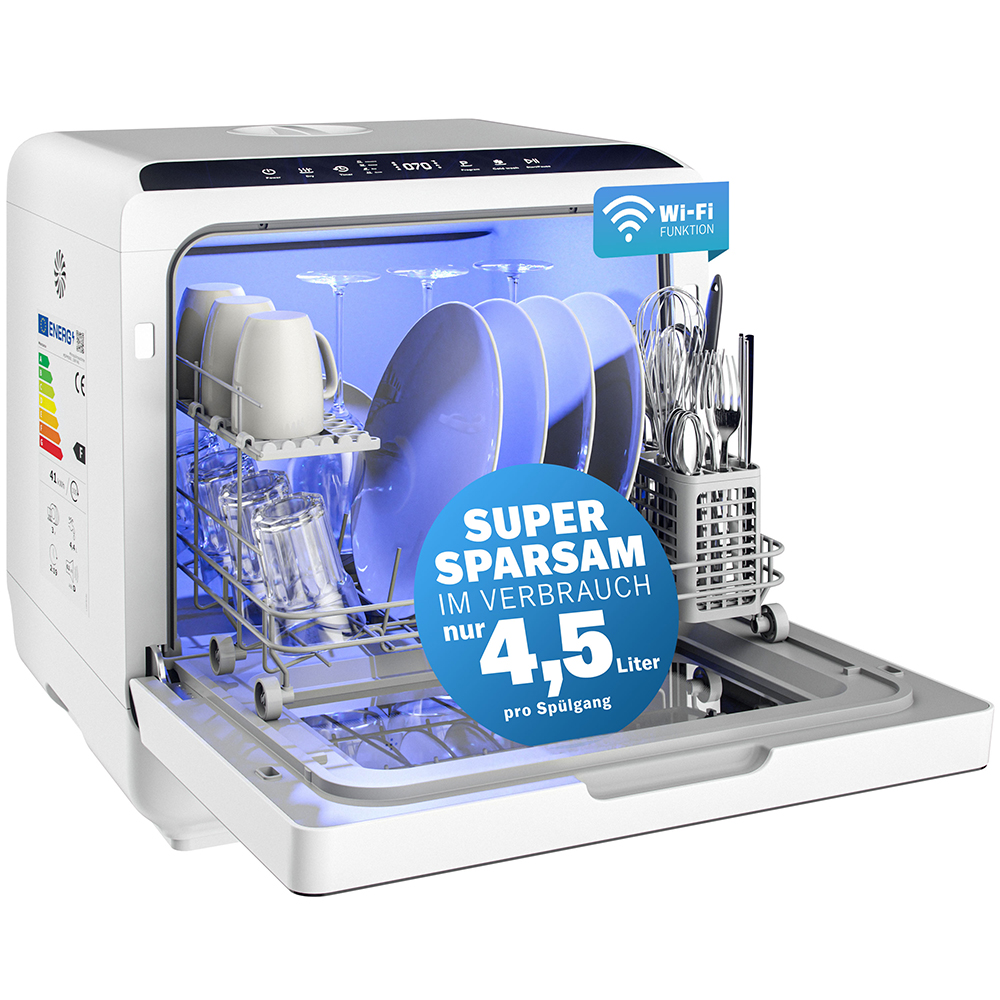 Mini-Spülmaschine 46x45x44cm – Bild 2