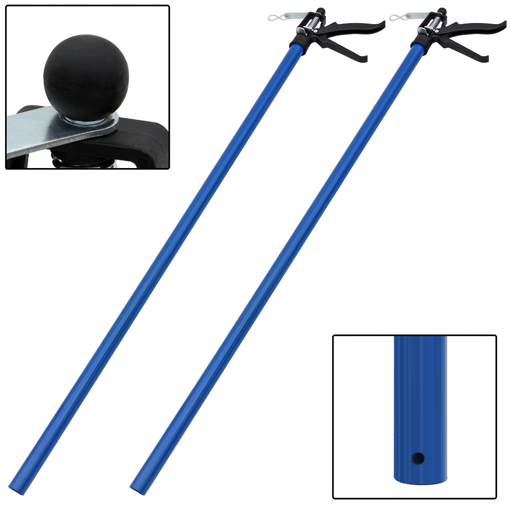 Zargenspanner 2er-Set Blau 115-290cm – Bild 2