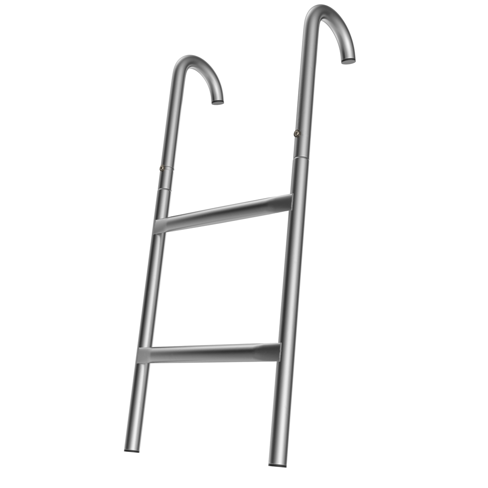 Trampolinleiter 66cm 2 Metallstufen – Bild 2
