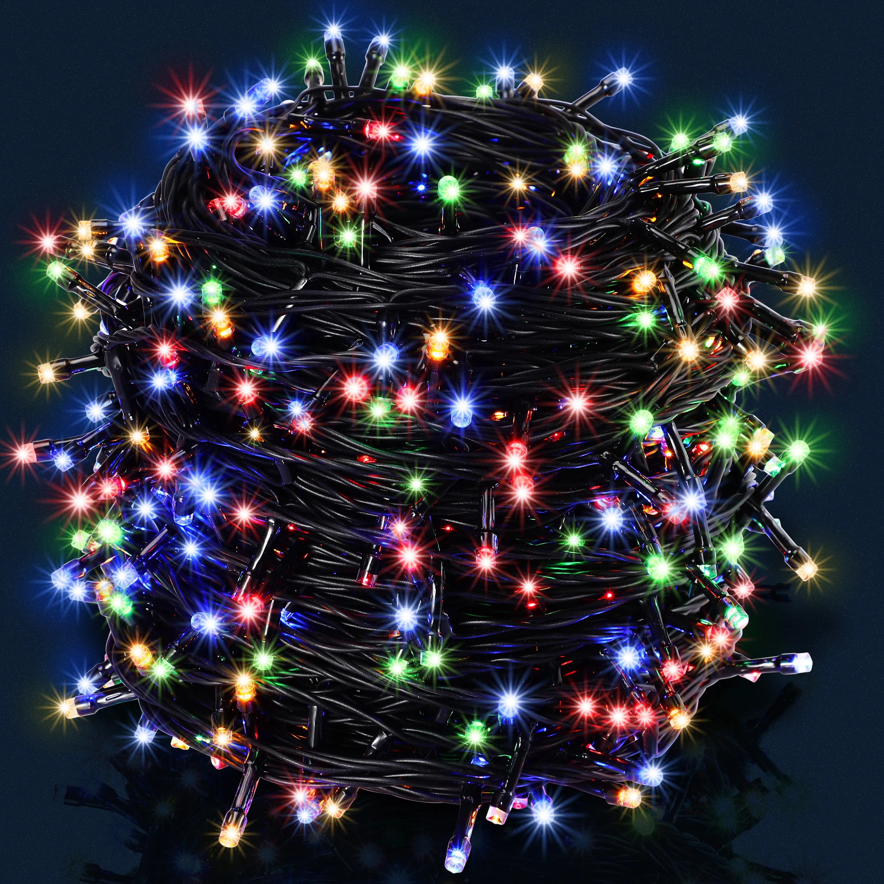 Lichterkette Weihnachten Bunt 40m Lichterkette Weihnachten Bunt 40m