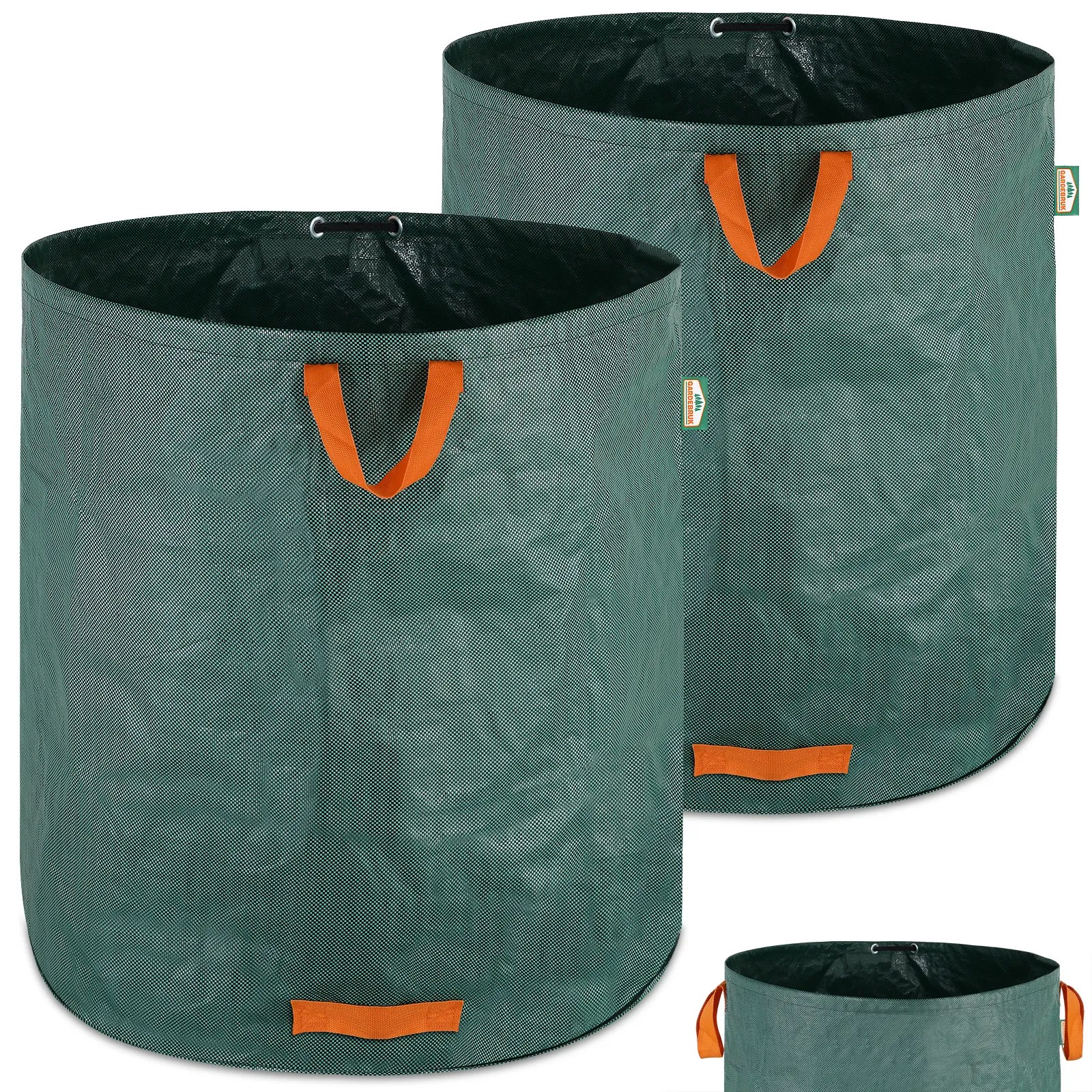 Gartenabfallsack 2er-Set Grün je 500 Liter Gartenabfallsack 2er-Set Grün je 500 Liter
