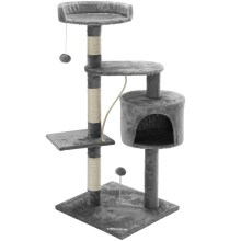 Kratzbaum Silbergrau 112cm Kratzbaum Silbergrau 112cm